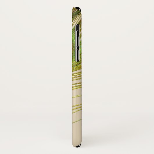 Peacock vether iPhone Case (Achterkant/links)