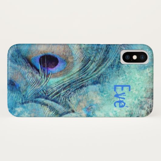 Peacock vether iphone x Case-Mate iPhone case (Achterkant (horizontaal))