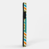 Peacock Vibrant Tribal Zigzag Case-Mate iPhone Case (Achterkant/rechts)