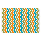 Peacock Vibrant Tribal Zigzag Magneet (Horizontaal)