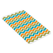 Peacock Vibrant Tribal Zigzag Magneet (Rechterzijde)