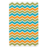 Peacock Vibrant Tribal Zigzag Magneet (Verticaal)