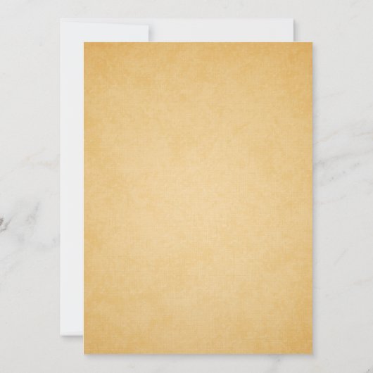 Peacock Vintage bruiloft uitnodiging | Blauw (Achterkant)