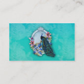 Peacock-Visitekaartje, 3,5 x 2,0 inch, 100 stuks Visitekaartje (Achterkant)