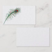 Peacock-Visitekaartje Visitekaartje (Voorkant / Achterkant)