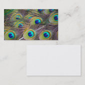 Peacock-Visitekaartje Visitekaartje (Voorkant / Achterkant)