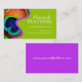Peacock Visitekaartjes (Voorkant / Achterkant)