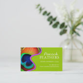 Peacock Visitekaartjes (Staand voorkant)