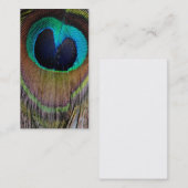 Peacock Visitekaartjes (Voorkant / Achterkant)