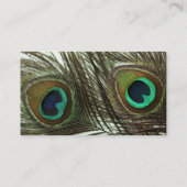 Peacock Visitekaartjes (Achterkant)