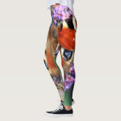 Peacock vlinder Leggings (Links)