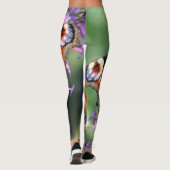 Peacock vlinder Leggings (Achterkant)