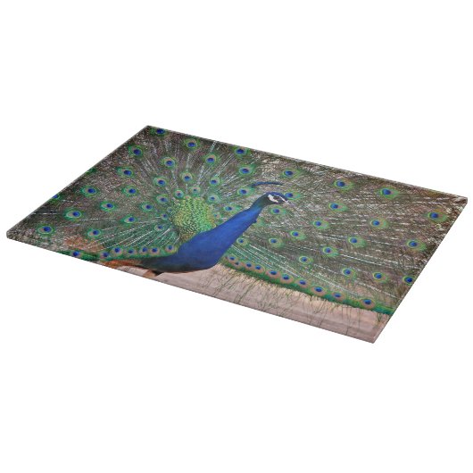 Peacock-vogeldisplay Snijplank (Hoek)