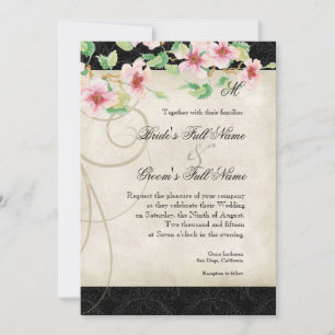 Peacock Vogelkooi - Uitnodiging voor bruiloft