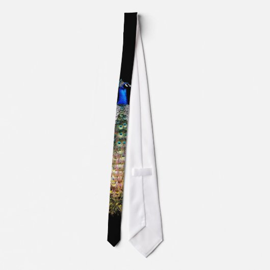 Peacock-vogelvrij Stropdas (Achterkant)
