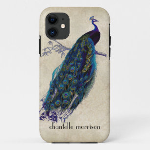 Peacock, volledige veren op gespannen kant Case-Mate iPhone Case