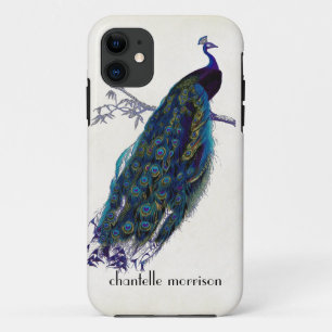 Peacock, volledige veren op gespannen kant Case-Mate iPhone Case