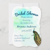  Peacock Vrijgezellenfeest Kaart (Voorkant)