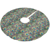 Peacock Vuurbomen Kerstboom Rok (Gekanteld)