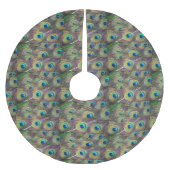 Peacock Vuurbomen Kerstboom Rok (Voorkant)