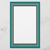 Peacock Walk Briefpapier (Voorkant)