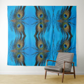 Peacock Wandkleed (In Situ (horizontaal))