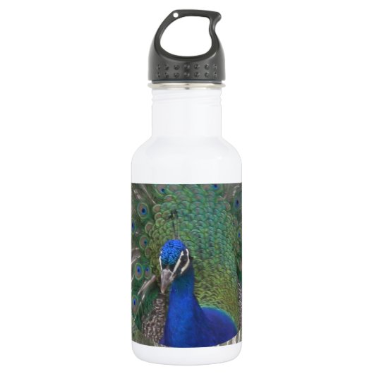 Peacock Water Fles (Voorkant)