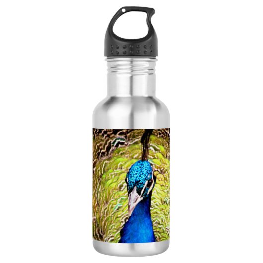 Peacock Waterfles (Voorkant)