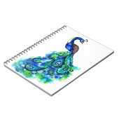 Peacock-Waterverf Notitieboek (Linkerzijde)