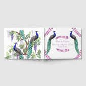 Peacock Wedding Gastenboek (Volledig)