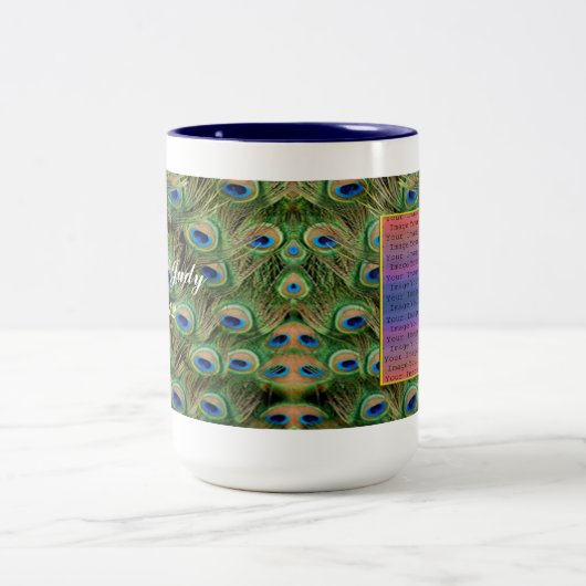 Peacock Wedding Mok (Center)