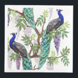 Peacock Wedding Servet<br><div class="desc">Mooie pauw trouwservet.</div>