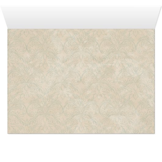  Peacock Wedding Table Number Zitkaarten (Binnen Horizontaal (Onder))