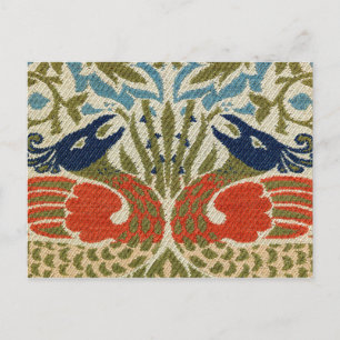 Peacock, William Morris Briefkaart
