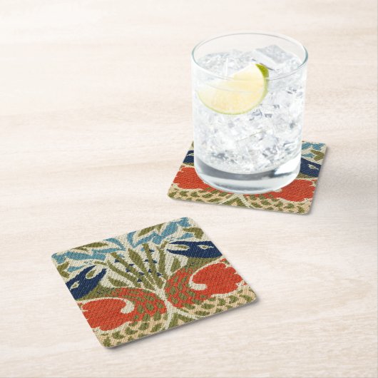 Peacock, William Morris Kartonnen Onderzetters (Insitu)