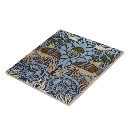 Peacock, William Morris Tegeltje (Zijkant)