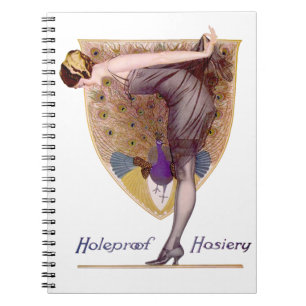  Peacock Woman Flapper  Notitieboek