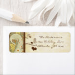 Peacock Yellow Peachy Coral Earth Tones Etiket<br><div class="desc">Terracotta Yellow Earth Tones Art Deco Art Nouveau Peacock Tortelduifjes Bruiloft retour adreslabels. Peacock Bruiloft Uitnodigingen Art Nouveau Peacock Bird Parade Bruiloft -zie meer Vogelproducten Paisley Peacock Colors of Fuchsia en Limoen Paisley Bruiloft Uitnodiging -Paisley Peacock Colors Bruiloft Uitnodigingen, RSVP, Save the Date en Direction of Reception Kaarten. RSVP- en...</div>