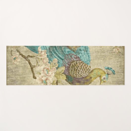 Peacock - Yogamat (Voorkant (horizontaal))