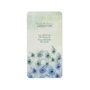 Peacock Zee Fantasy Adres Label