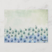 Peacock Zee Fantasy Wedding Dank je wel kaart (Achterkant)