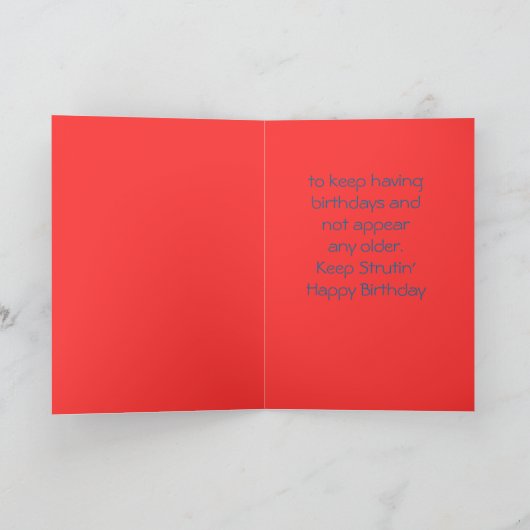 Peacockbutt card2-past om het even welke kaart (Binnen)