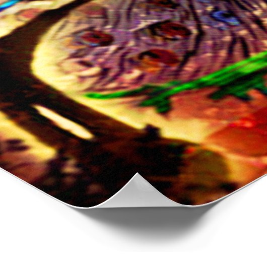 Peacocks2 Poster (Hoek)