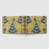 Peacocks Birds Rowan Trees Art Nouveau Gastenboek (Volledig)