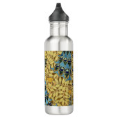 Peacocks Birds Rowan Trees Art Nouveau Waterfles (Rechts)