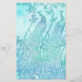 Peacocks Briefpapier (Voorkant)