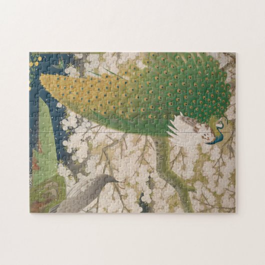 Peacocks en Cherry Tree (1925) Legpuzzel (Horizontaal)