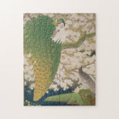 Peacocks en Cherry Tree (1925) Legpuzzel (Verticaal)
