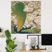 Peacocks en Cherry Tree (1925) Poster (Thuiskantoor)
