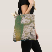 Peacocks en Cherry Tree (1925) Tote Bag (Dichtbij)
